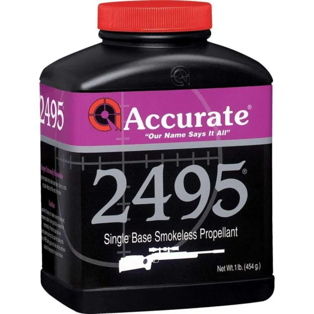 Accurate A24951 2495 Smokeless Rifle Powder 1 lb for 308 Win - Accurate Powder Company - 1 LB