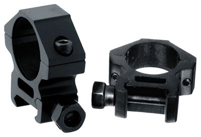 UTG RGWM30L4 30mm Low Profile Matte Black Rings for Picatinny/Weaver Rails - UTG