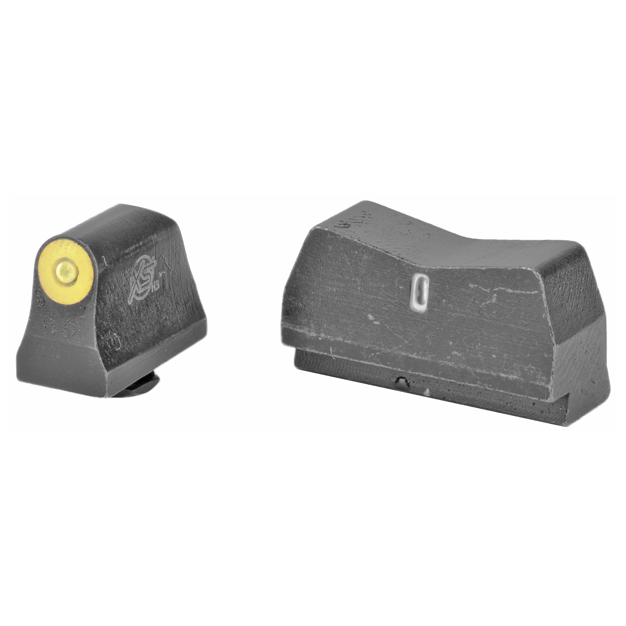 XS Sights GL0015P5Y DXT2 Big Dot Night Sights for Glock 26 Gen1-5 Black - XS Sight Systems