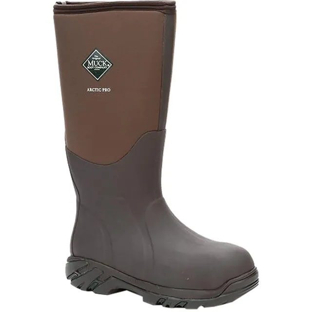 Muck ACP-998K-BRN-110 Arctic Pro Boot Bark 11, Waterproof, -60 degF Rated