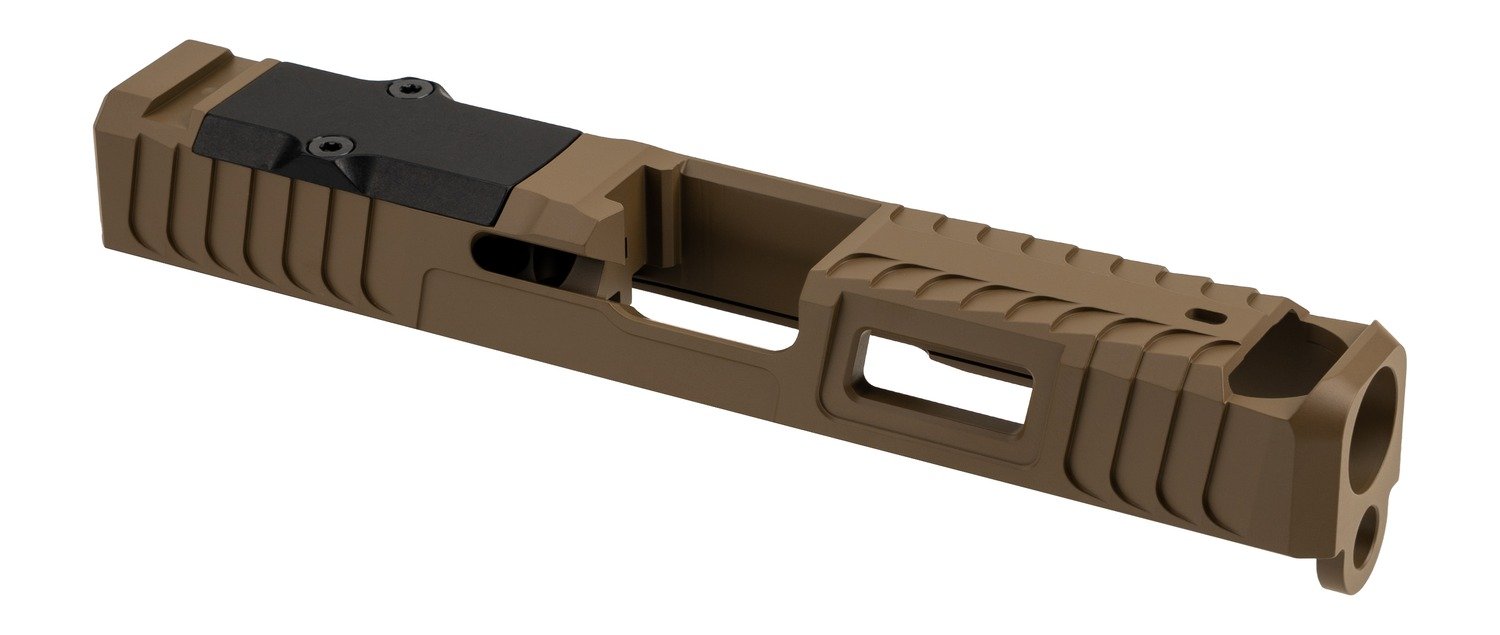 Zaffiri G19 Slide FDE Optics Ready Glock 19 RMR Cut - ZAFFIRI