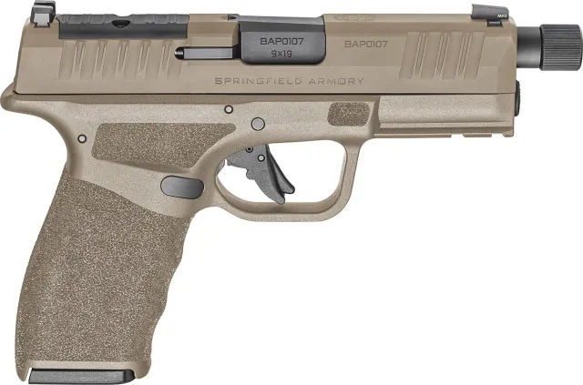Springfield Armory Hellcat Pro OSP 9mm 4.4in Threaded Barrel FDE 10rd - Springfield Armory - 9mm