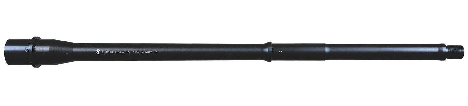 Lead & Steel Llc LS556PEN-MID-16 5.56mm 16" Pencil Profile Features M4 Feed Ramps Mid-Length - L&S - 16"