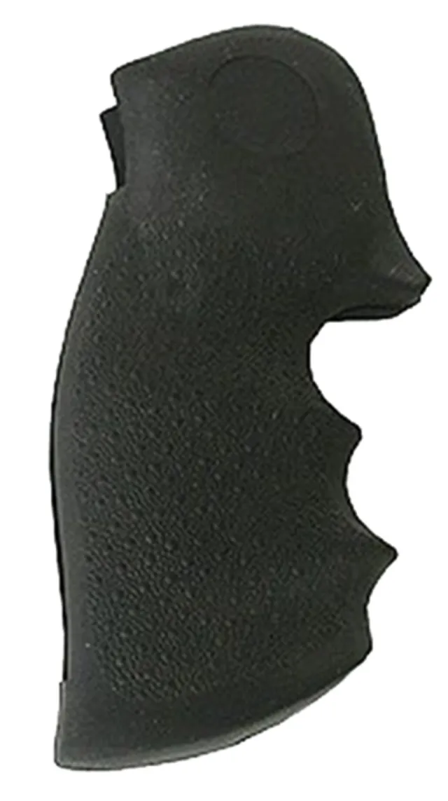 Hogue 46000 Monogrip Overmolded Rubber Black Finger Grooves - Hogue