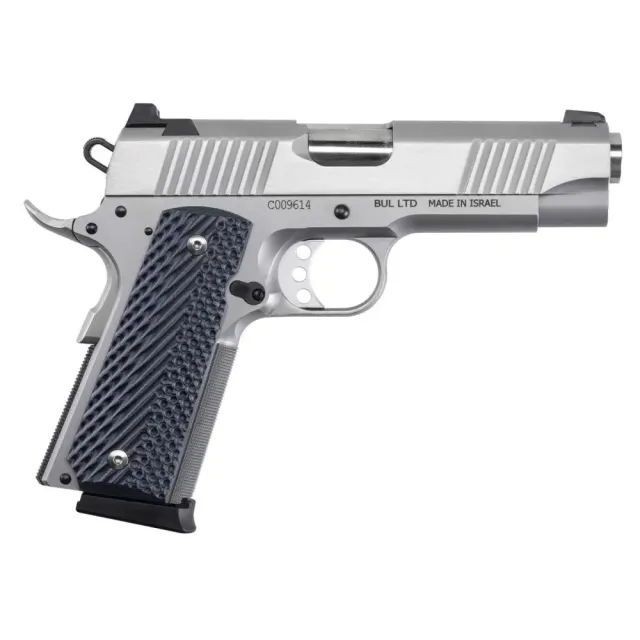 Magnum Research DE1911CSS 1911 C .45 ACP 4.30" Bull Barrel 8+1 Matte Stainless Steel