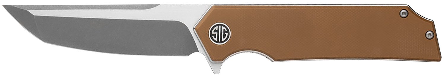 Eikonic TS8SBRN Tsuru 3.30" Tanto 154CM Blade, Coyote Brown G10 Handle - Sig Sauer