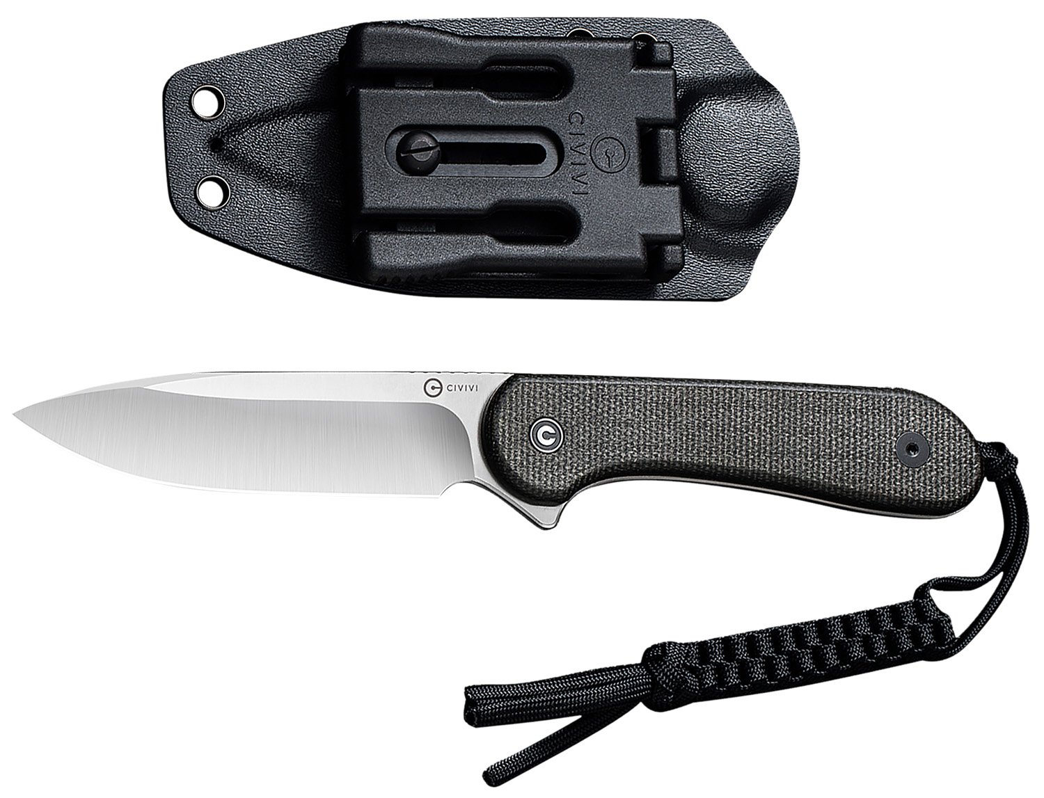 Civivi C2105B Elementum 3.98" D2 Steel Blade, Green Micarta Handle - CIVIVI