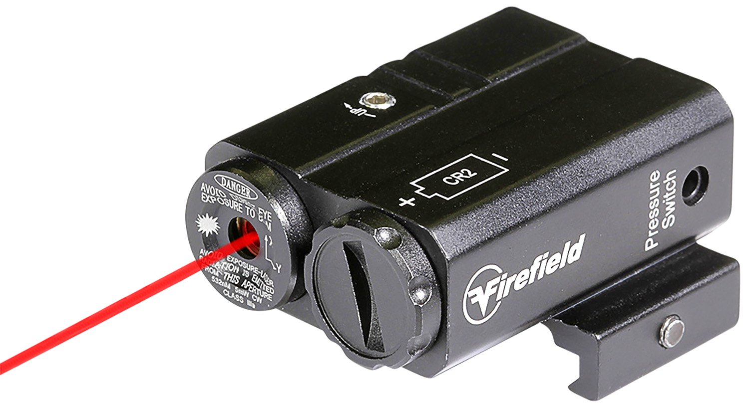 Firefield Charge AR Red Laser Sight Matte Black 20-300 Yds 1.50" AT 50 YDS - Firefield - 1.50" AT 50 YDS