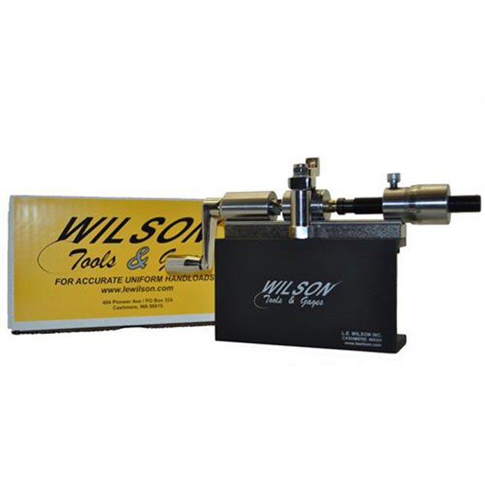 Buy Wilson Stainless Case Trimmer Kit with Micro-Adjust Stop .50 Cal wtih 50 BMG Case Holder online