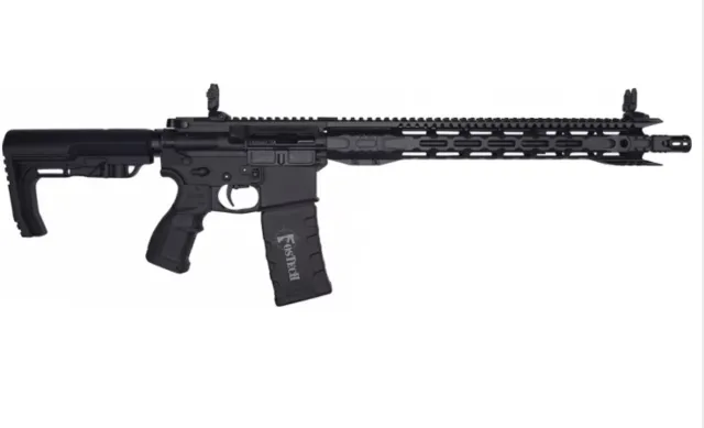 FOSTECH EAGLE RIA 5.56 ODG TRIAD TRIGGER FOS LITE UPPER & LOWER MACH 1 16IN RAIL M4 BBL SABRE GRIP