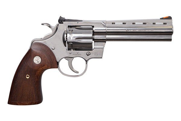 Colt Python .357 Mag 5 in Barrel Stainless 6 Round Revolver - Colt - 357MAG