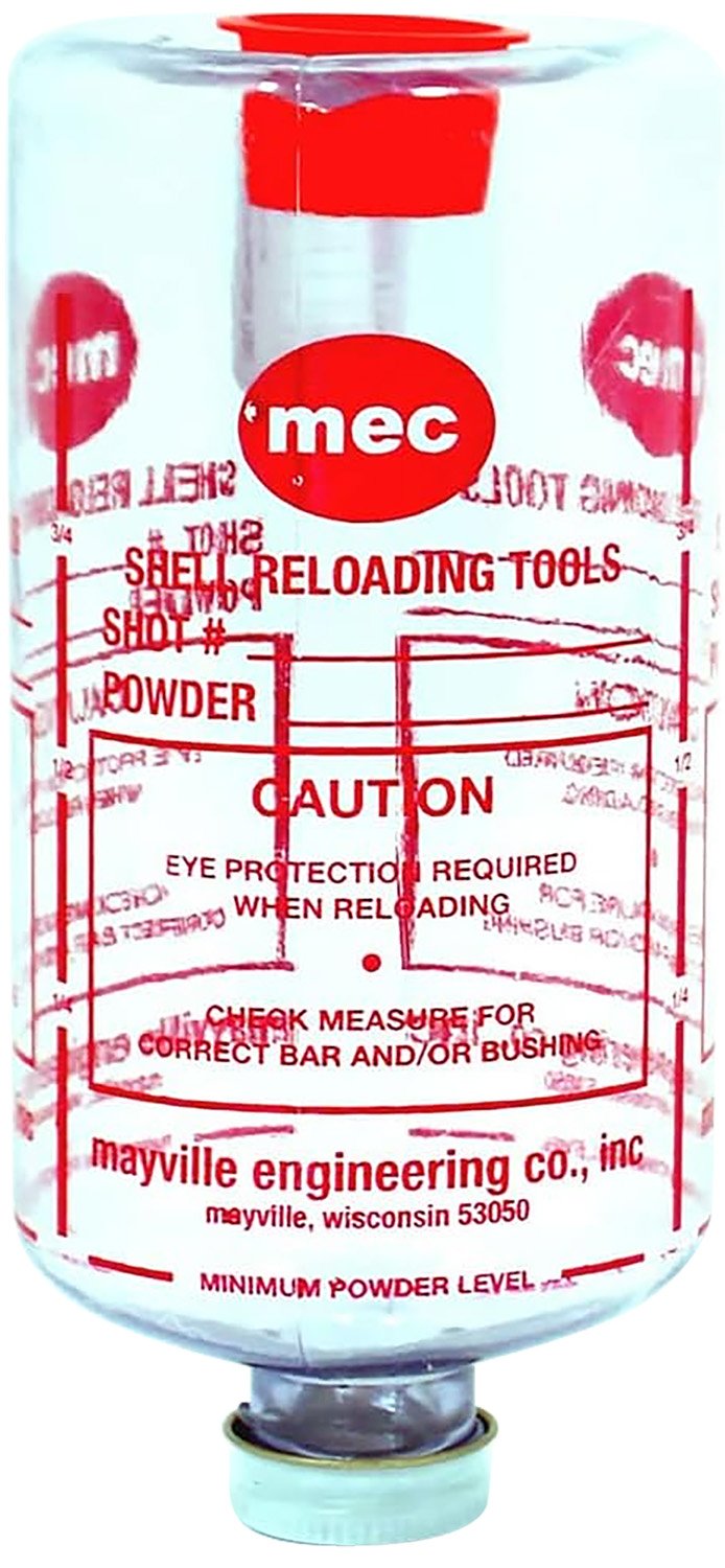 MEC 301L13X Small Clear Replacement Bottle for Shotshell Reloading - Mec-Gar USA - Multi