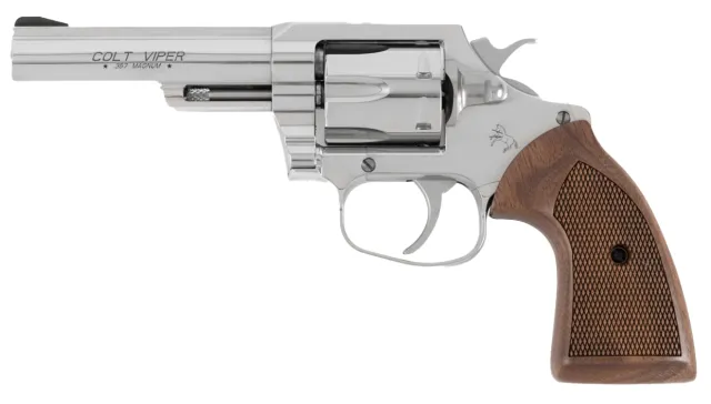 Buy Colt ZVIPERSP4WRR Viper 357MAG 4.25" SS Walnut Blemished Revolver online