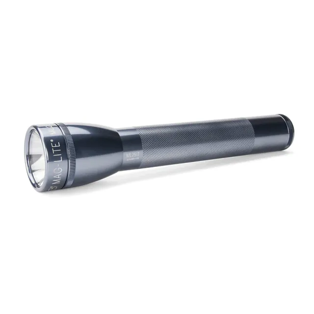 Maglite ML25IT 3 C-Cell Xenon Flashlight Aluminum Body Adjustable Focus - Maglite