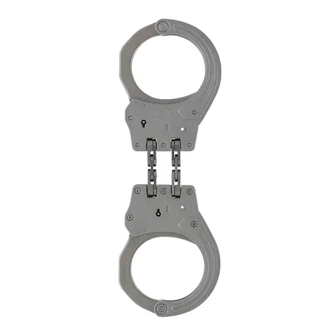 ASP Sentry Hinge Handcuffs Double-Lock Nickel-Plated Steel