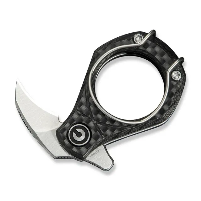 CIVIVI Pyrus Slip Joint Utility Knife Carbon Fiber Handle (0.65"" 14C28N Blade) - CIVIVI Knives