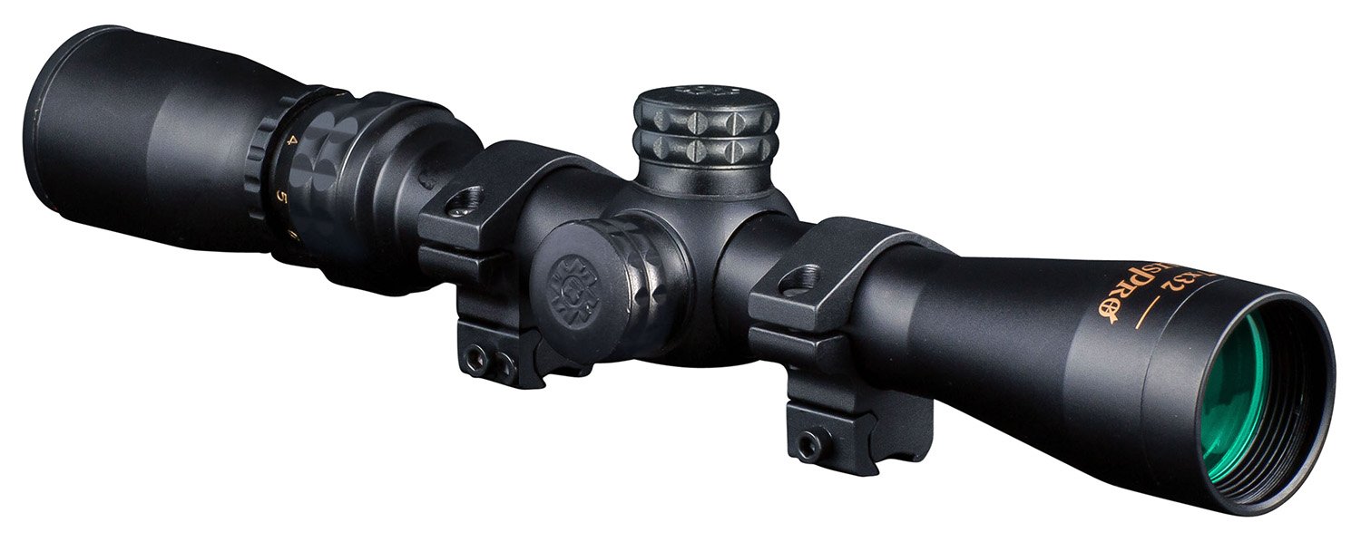 Konus USA KONUSPRO 2-7x32mm Engraved 30/30 Reticle Rifle Scope, Matte Black, Waterproof, Fogproof, Shockproof, Nitrogen Purged, Multi-Coated Optics, Adjustable Turrets, Includes Mounting Rings