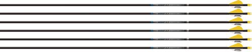 Easton 430627 Sonic 6.0 Arrows 300 2" Bully Vanes 6-Pack - Easton