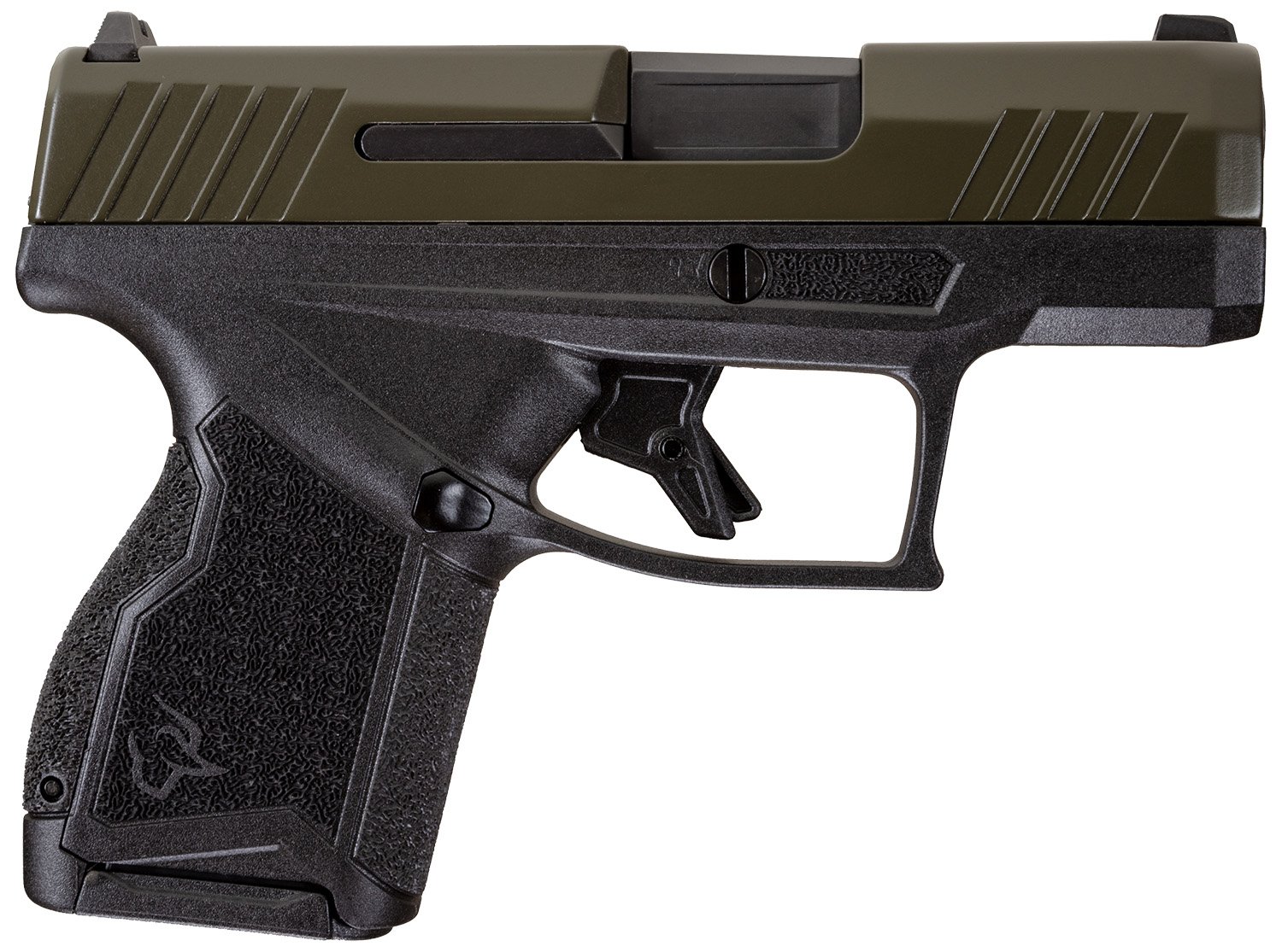 Taurus GX4 Micro-Compact 9mm Pistol - Black/Green 3" Barrel 11rd - Taurus International Manufacturing, Inc. - 9mm