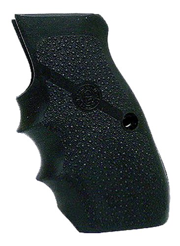 Hogue 75000 Rubber Wraparound Grip Black with Finger Grooves for CZ 75 - Hogue