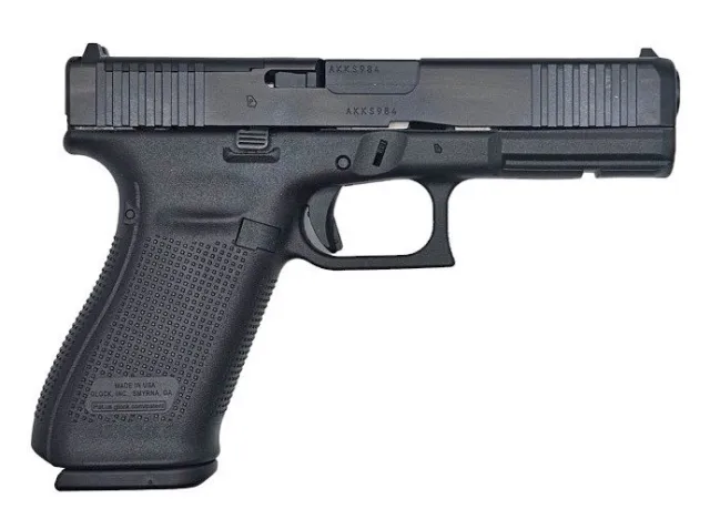 Glock 20 Gen 5 MOS 10mm 4.6 in Barrel Black 15 Round Semi-Auto - Glock - 10mm for sale at Iron and Lace