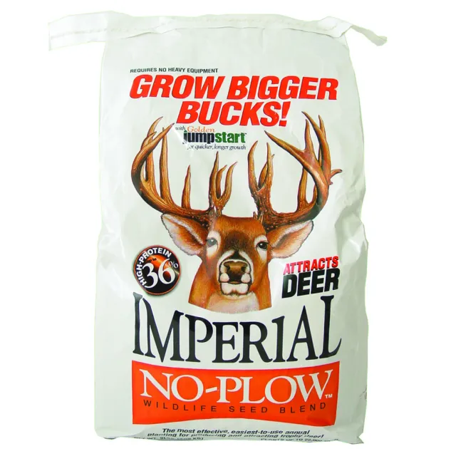 Whitetail Institute NP9 No-Plow Wildlife Seed Blend 9 lb, Fast-Growing Forage - Whitetail Institute