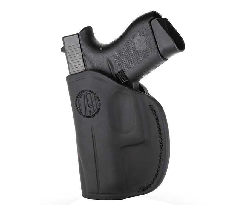 1791 Gunleather 2WH-2-SBL-R Holster Stealth Black RH Size 2 IWB Carry - 1791 Gunleather
