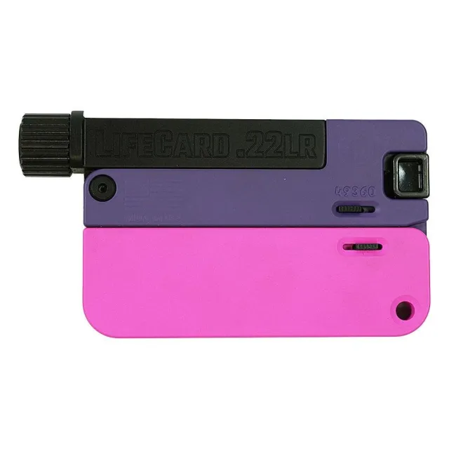 Trailblazer LC1-T-CONF LifeCard .22 LR Handgun, 2.5" Threaded Barrel - Trailblazer Firearms LLC - .22 LR
