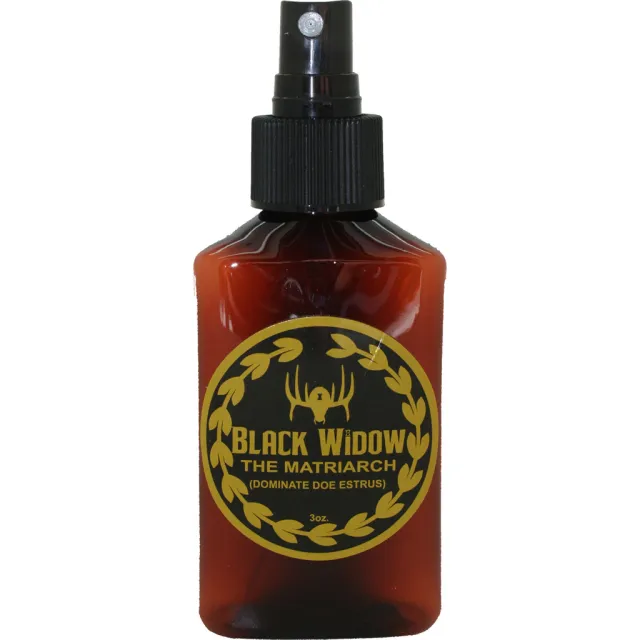 Black Widow R0465 The Matriarch Estrus Lure 3 oz. Peak Cycle Urine - Black Widow