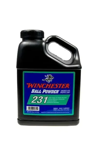 Winchester 231 Pistol Powder 8 lb - Ideal for 38 Special, 45 Auto, and 9mm Standard Loads
