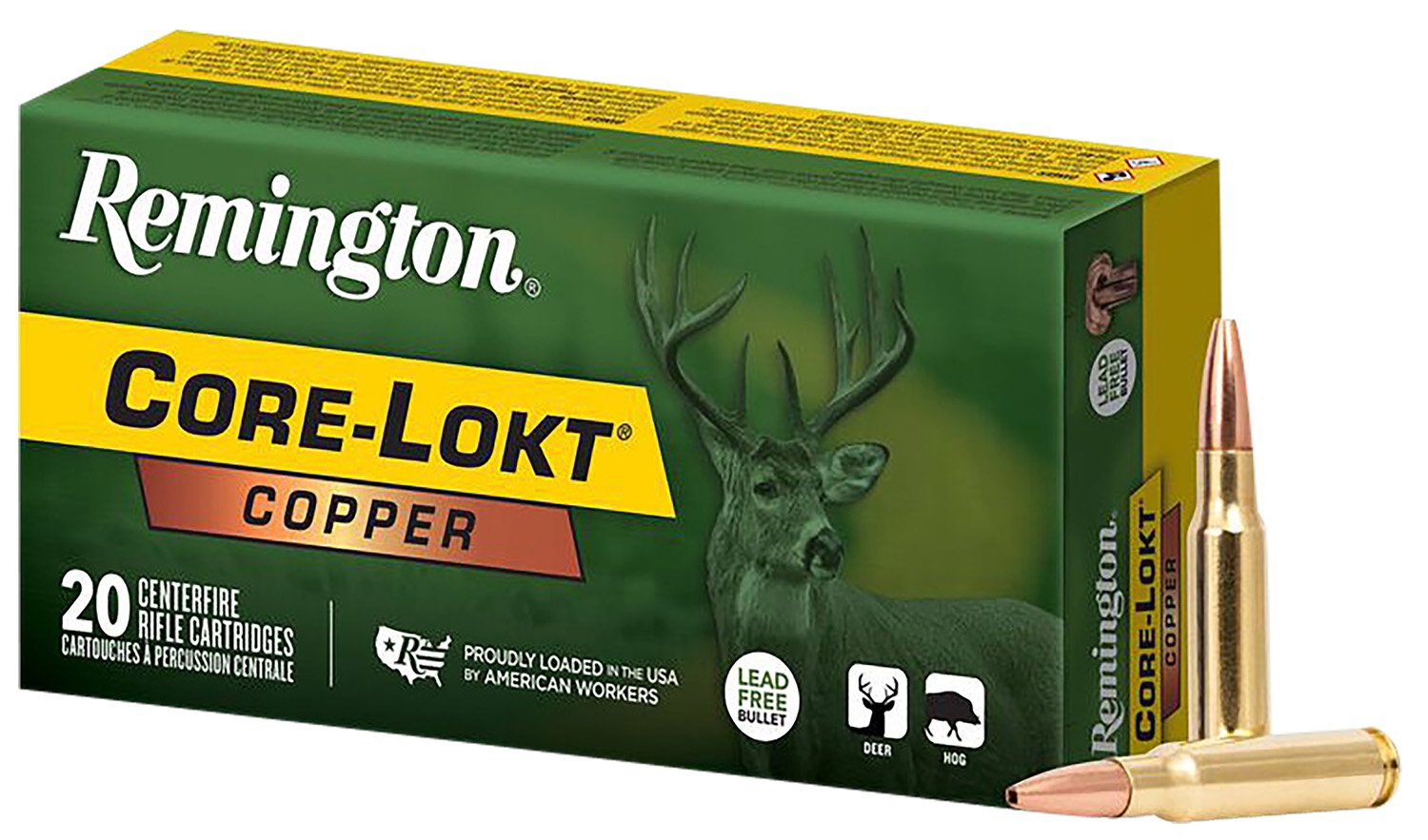 Remington Ammunition R27854 Core-Lokt Copper 308Win 150gr Hollow Point... - Remington Arms Company, LLC - 308 Win