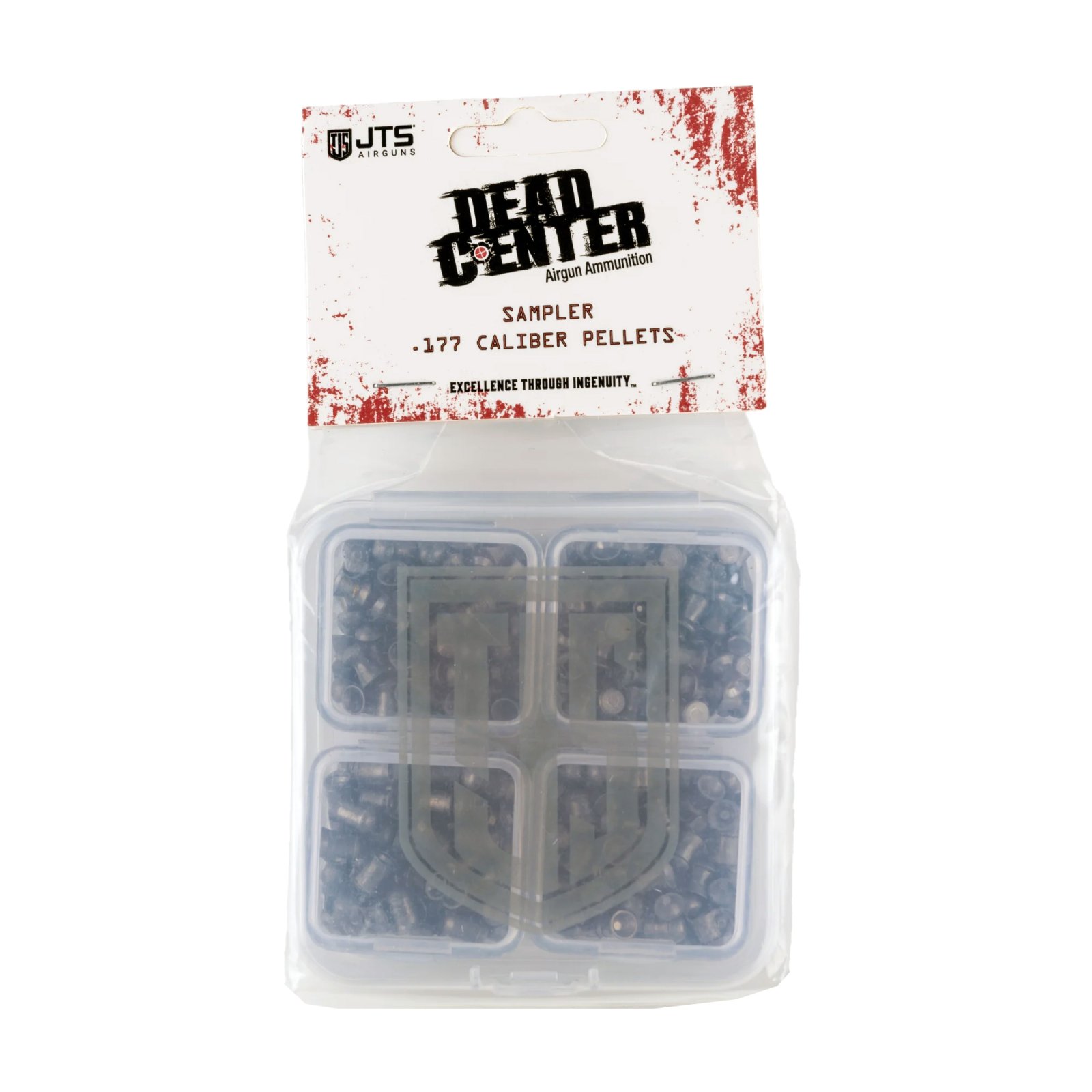 JTS Group Dead Center Test Pack .177 Caliber 450 Per Case - JTS