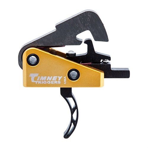 Buy Timney 671 AR-10 4LB Skeletonized Trigger, Small Pin, Black Oxide Finish online