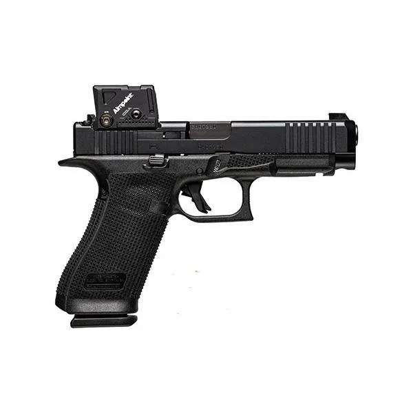 GLOCK P61750B01DC8A3 G17 G6 ORS 9mm 4.49" nDLC Semi-Auto Pistol