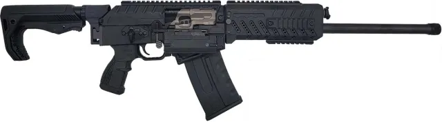 FosTech 7200-NI Origin-12 12GA 18" Semi-Auto Black with 5rd Mag & Case - Fostech - 12 Gauge
