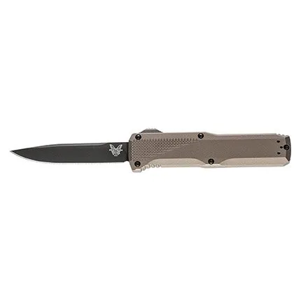 Benchmade 4600DLC Phaeton Auto Knife: 3.45" Blade, 8.08" Overall Length, CPM-S30V Steel, Aluminum Handle - Benchmade