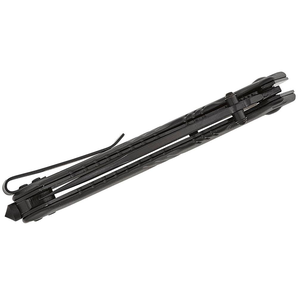 Buy Smith & Wesson Extreme Ops Folding Knife 3-1/2 Tanto Blade Black with Glass Breaker Box online