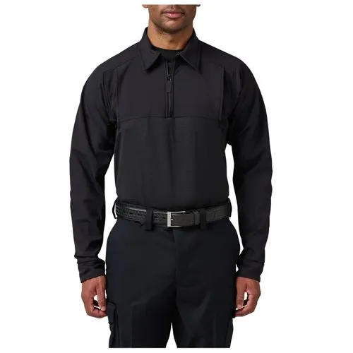 5.11 Tactical Rapid PDU Cold L/S Fleece Quarter-Zip Midnight Navy M