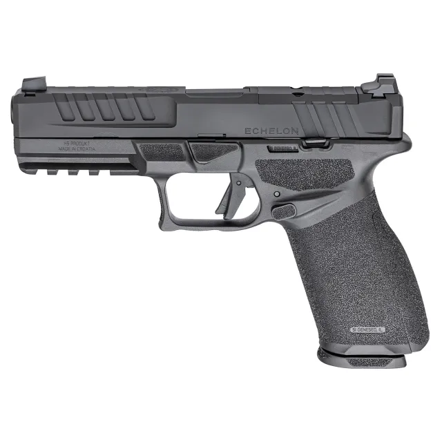 Springfield Gear up 2025 Echelon 4.5F White-Dot Handgun 9mm Luger 17(1)&20(4) Magazines 4.5 Barrel Black Frame CT1500 Range Bag