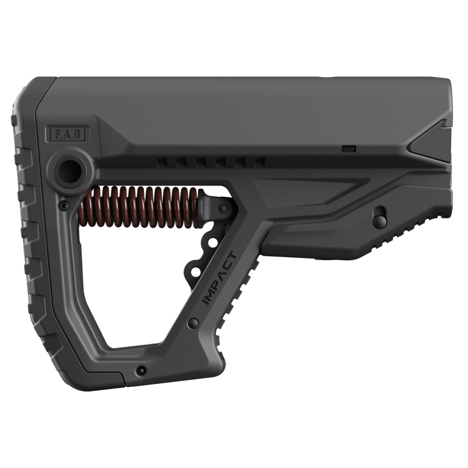 FAB Defense GL-CORE IMPACT Buttstock Black Recoil Reduction FX-CIMPACTB - FAB Defense