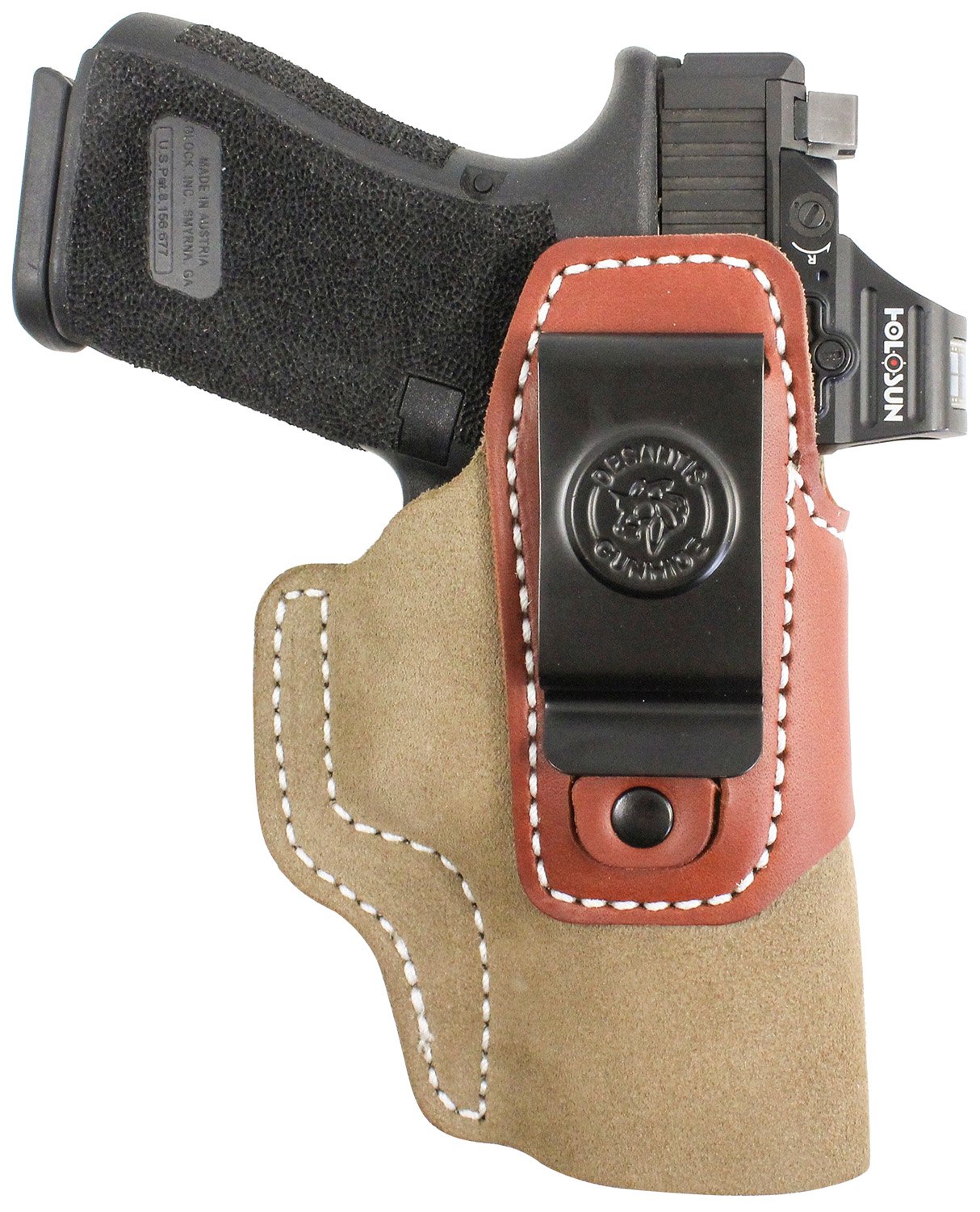 Buy DeSantis 215NJ8JZ0 Transit IWB Holster Kydex/Leather Sig P365 Ambidextrous online