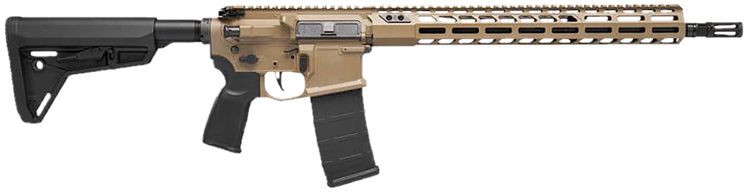 Sig SAUER M400 SDI X-Series 5.56mm NATO 16in 30rd FDE Semi-Auto Rifle - Sig Sauer - 223 Rem | 5.56 NATO