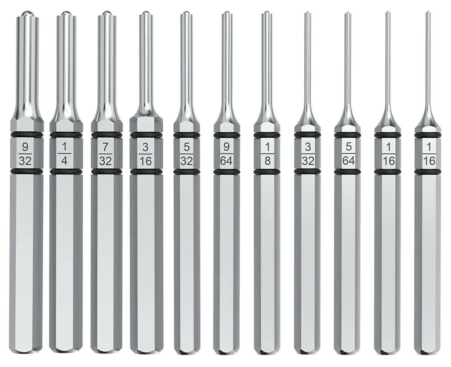 Buy Real Avid AVAPK-RP Accu-Punch Roll Pin Set 11-Piece Steel online