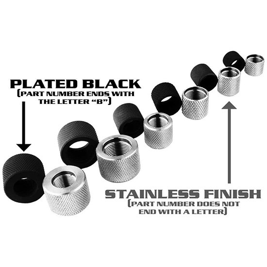 Buy Yankee Hill Machine Rifle Thread Protector 1/2-28 TPI Black Finish online