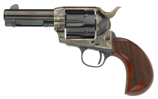 Taylor's & Company 1873 Cattleman 357 Mag 3.5 in Blue Case Hardened 6rd - Taylor's & Company - 357 Mag