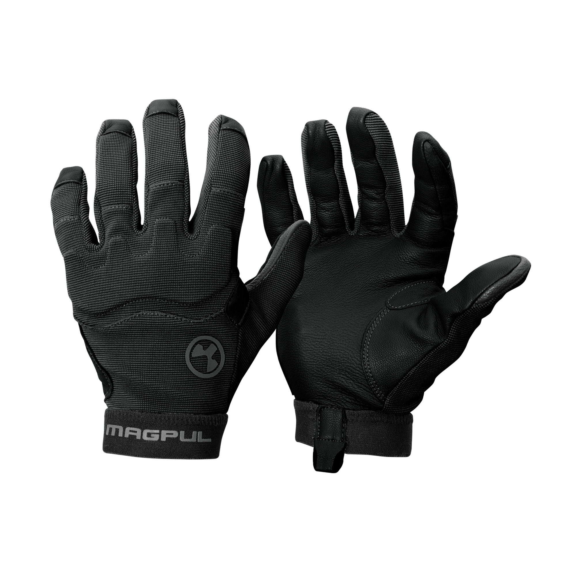 Magpul MAG1015-001 Patrol 2.0 Gloves Black Medium Nylon/Leather - Magpul Industries