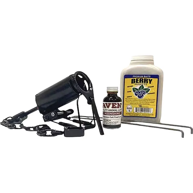 Minnesota Trapline T3-KIT-AS Raccoon Trapping Kit with 4 Traps & Lure - Minnesota Trapline