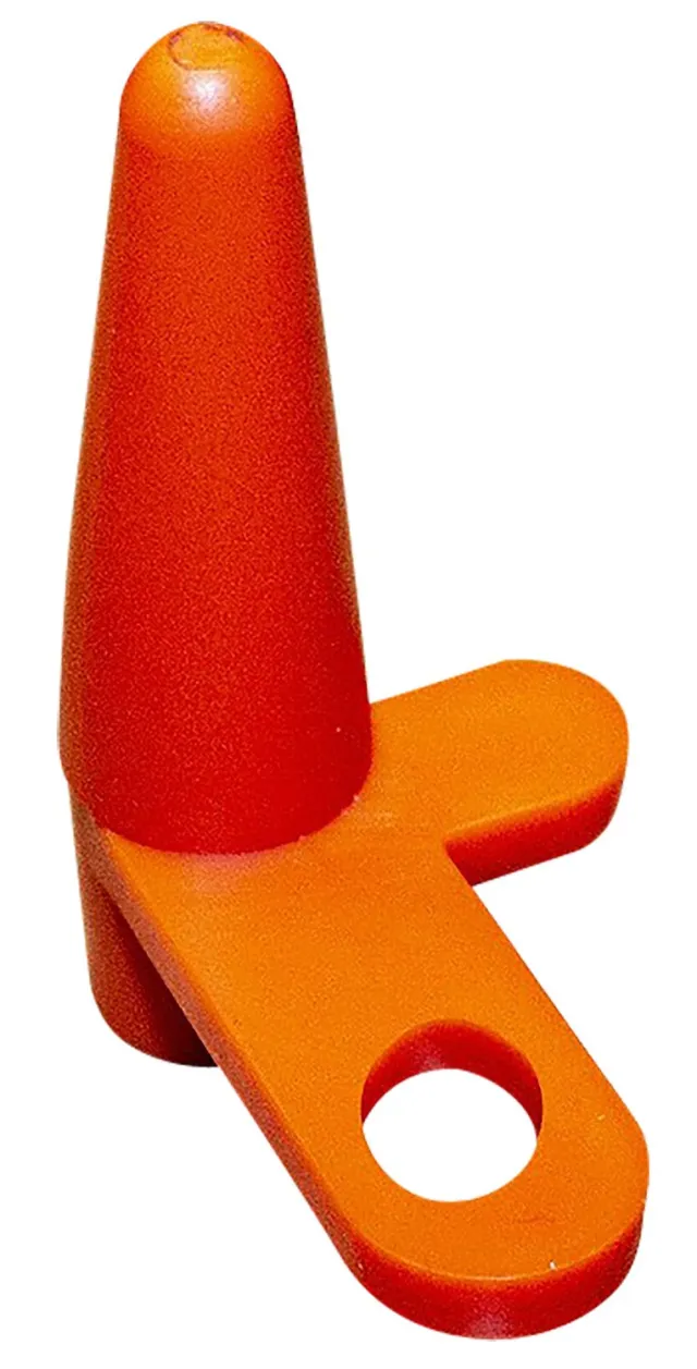 KleenBore KB-CF Chamber Flag Orange 4.30" Long 2 Pack - Kleen Bore