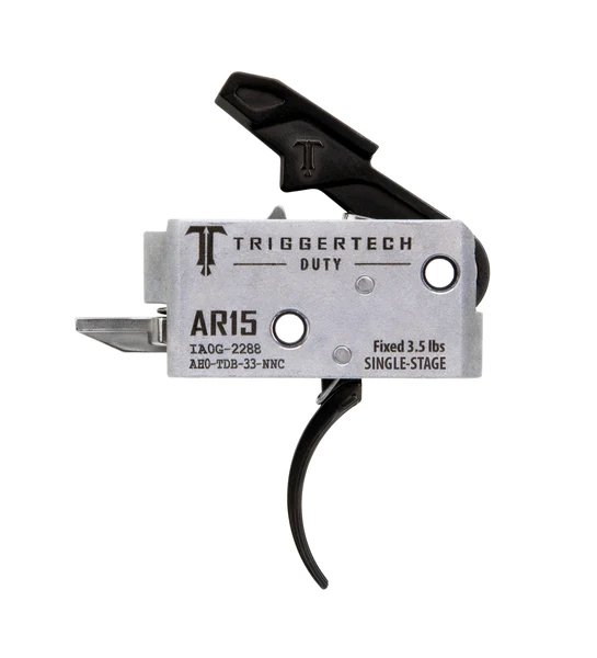 TriggerTech AH0SDB33NNF AR-15 Duty Flat Trigger 3.5 lbs Single-Stage - TriggerTech