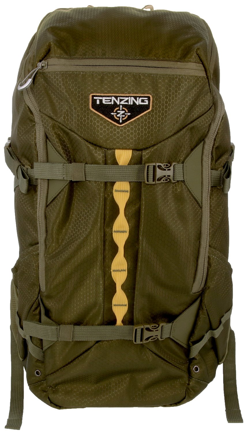 TENZING TZG-TNZW-2100-OG Daypack 2100 cu in Olive Ripstop Poly Shell - TENZING